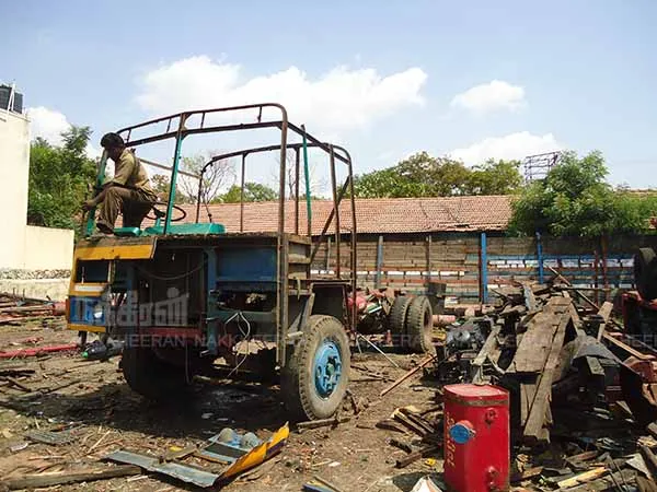 Trucks going to scrap by BJP government Suicidal Principals !!